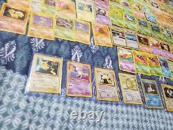 100+ Cards Vintage Binder Pokemon Cards Rare Collection Lot 5 WOTC HOLO + Promo