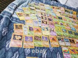 100+ Cards Vintage Binder Pokemon Cards Rare Collection Lot 5 WOTC HOLO + Promo