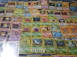 100+ Cards Vintage Binder Pokemon Cards Rare Collection Lot 5 WOTC HOLO + Promo