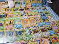 100+ Cards Vintage Binder Pokemon Cards Rare Collection Lot 5 WOTC HOLO + Promo