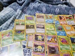 100+ Cards Vintage Binder Pokemon Cards Rare Collection Lot 5 WOTC HOLO + Promo