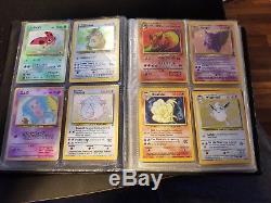 100++ Pokemon Cards all holographic or rare 1st editions Charizard Lugia Mewtwo