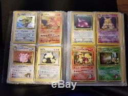 100++ Pokemon Cards all holographic or rare 1st editions Charizard Lugia Mewtwo