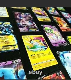 1000 MINT ULTRA RARE, HOLO, RARE AUTHENTIC POKEMON Card Lot Bulk TCG Cards