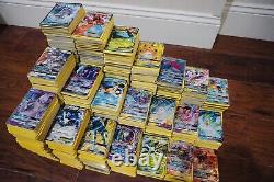 1000 Pokemon ALL HOLOGRAPHIC Official Cards Bulk Lot + 10 Ultra Rares