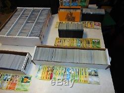 12000+ Pokemon Card Collection 1st Base Set to Modern Many Rare Shiny Holo Cards