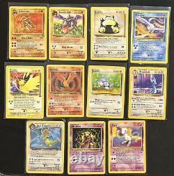 151/150 Original Pokémon Cards Complete Kanto Vintage 1999 Set NM to DMG