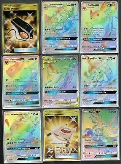 (18) Card Secret Rare Pokemon Lot Rainbow Raichu/Gyarados/Judge Whistle +++