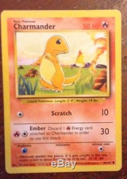 1995 rare pokemon card Charmander