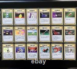 1996 Pokemon Base Set COMPLETE Non Holo Cards Lot RARE Japanese Edition NM+ MINT