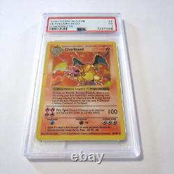 1999 Base Set 4/102 Shadowless Charizard HOLO Rare Pokémon TCG PSA Graded 1