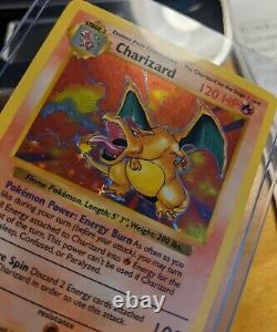 1999 Base Set Shadowless Holo Charizard Pokemon Card 4/102 Rare WoTC