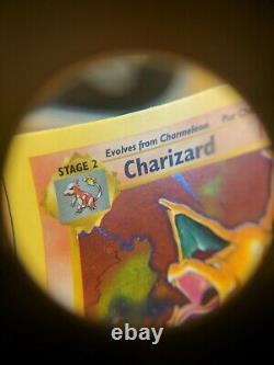 1999 Base Set Shadowless Holo Charizard Pokemon Card 4/102 Rare WoTC