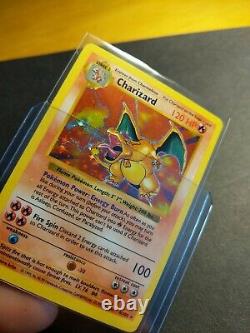 1999 Base Set Shadowless Holo Charizard Pokemon Card 4/102 Rare WoTC