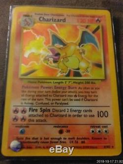 1999 Charizard 4/102 Rare Holo Holographic Base Set Pokémon Card, Mint Condition