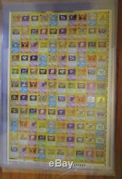 1999 FOSSIL Holo Rare Pokemon Card Uncut Sheet. 110 cards. KB Toys Promotion