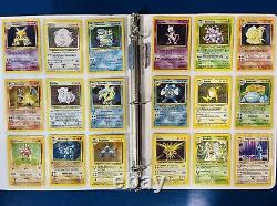 1999 Pokémon 100% Complete Base Set 102/102 Holo Rare Old Pokemon Cards