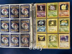 1999 Pokémon 100% Complete Base Set 102/102 Holo Rare Old Pokemon Cards