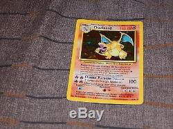 1999 Pokemon 4/102 Charizard Holographic Spanish Card Rare