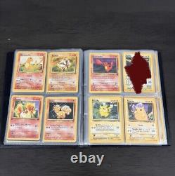 1999 Pokemon Base Set 100 + Cards/ Vintage Blinder / Rare bundle
