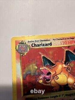 1999 Pokemon Base Set Charizard Shadowless Holo Rare #4/102