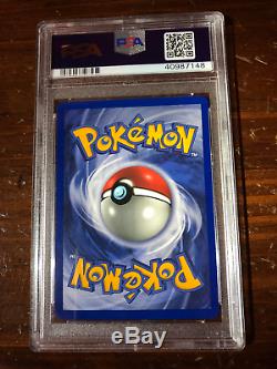 1999 Pokemon Card Game Charizard Base Set Unlimited Holo Rare 4/102 PSA 8