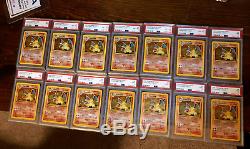 1999 Pokemon Card Game Charizard Base Set Unlimited Holo Rare 4/102 PSA 9