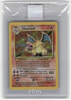 1999 Pokemon Charizard #4/102 Base Set Unlimited Holo Ungraded