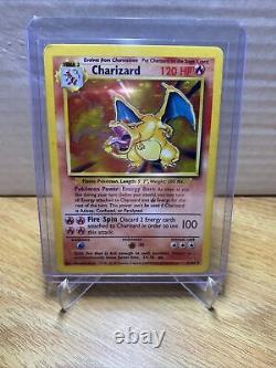 1999 Pokemon Charizard 4/102 Vintage Holo Rare