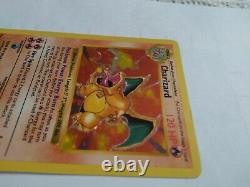 1999 Shadowless Charizard 4/102 Pokemon Card Base Set Holo Rare WOTC