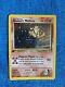 1st Edition Blaines Moltres 1/132 Holo Foil Rare Gym Heroes Pokemon Card Swirl