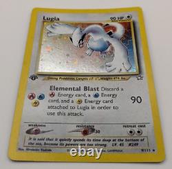 1st Edition Lugia 9/111 Neo Genesis Holo Rare Vintage Pokemon Card