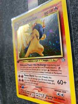 1st Edition Typhlosion Neo Genesis T17 17/111 Pokemon Card Holo Rare Mint