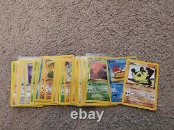 2.1k Damaged/HP VINTAGE Pokemon Card Lot with Holos, 1st Editions, Rares, and More