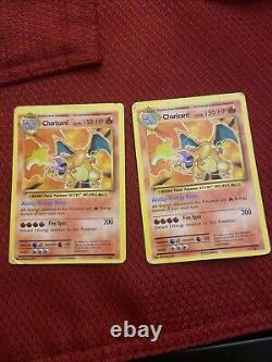 2 Pokémon Card Charizard #11(pokemon Evolutions)