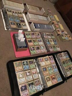 200 Lot PLAYED Original Vintage Rare Pokemon Cards Holo 1st Edition Shadowless