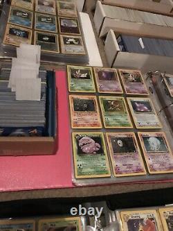 200 Lot PLAYED Original Vintage Rare Pokemon Cards Holo 1st Edition Shadowless