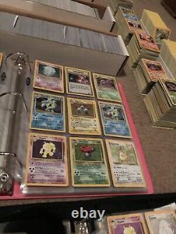 200 Lot PLAYED Original Vintage Rare Pokemon Cards Holo 1st Edition Shadowless