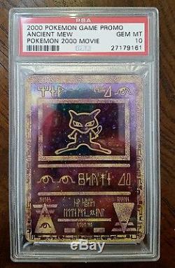 2000 Ancient Mew Movie Promo PSA 10 GEM MINT Holo Rare Original Pokemon card