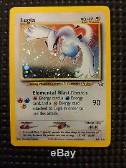 2000 Lugia 9/111 Neo Genesis Rare Holo EX/NM Pokemon Card