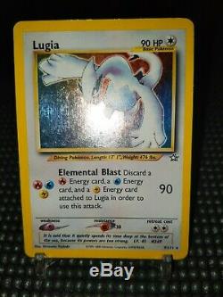 2000 Lugia 9/111 Neo Genesis Rare Holo EX/NM Pokemon Card