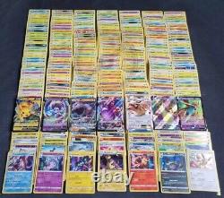 2000 Pokemon Cards Bulk Lot + 100 Holographic Cards & 5 Rare Cards (Great Value)