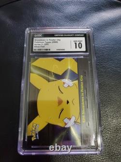 2000 Pokemon Topps Series 2 EP5 Silver Foil Showdown At Pewter City