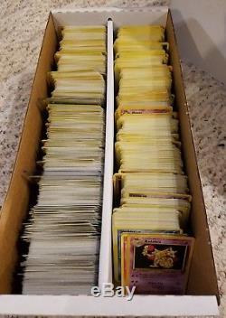 2000 Pokemon card Collection Lot with rares, holos, uncommons, commons