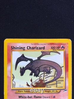 2000 Shining Charizard Neo Destiny Secret Rare107/105 Holo Pokemon Card MP HP