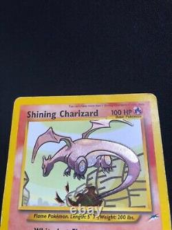 2000 Shining Charizard Neo Destiny Secret Rare107/105 Holo Pokemon Card MP HP