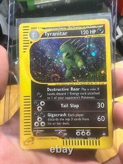 2002 RARE Holo Tyranitar N/M Pokemon Card