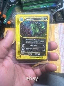 2002 RARE Holo Tyranitar N/M Pokemon Card