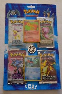 2007 Pokémon Blister With 4 Ex Booster Packs & Promo Cards Ultra Rare! Mint/nm