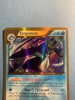 2013 Pokémon Cards Empoleon Secret Rare Plasma Freeze 117/116